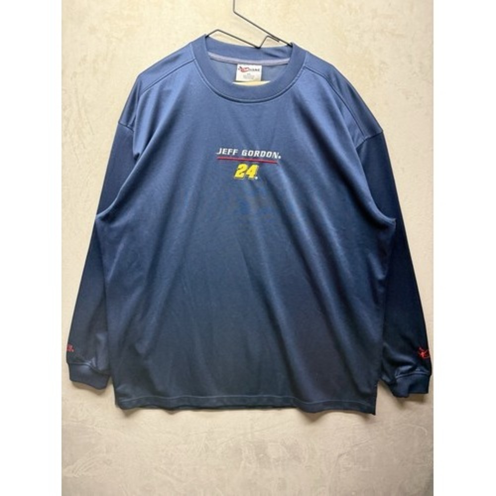 Vintage Jeff Gordon Shirt Men's 2XL Chase Authentics Long Sleeve NASCAR Y2K 24